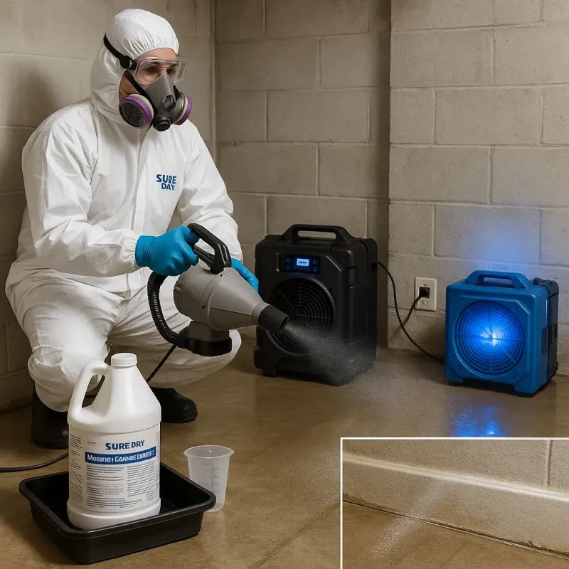 Sanitization and Odor Removal process in Swarthmore, PA